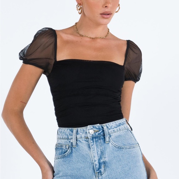 Princess Polly Dotson Bodysuit - Picture 1 of 3